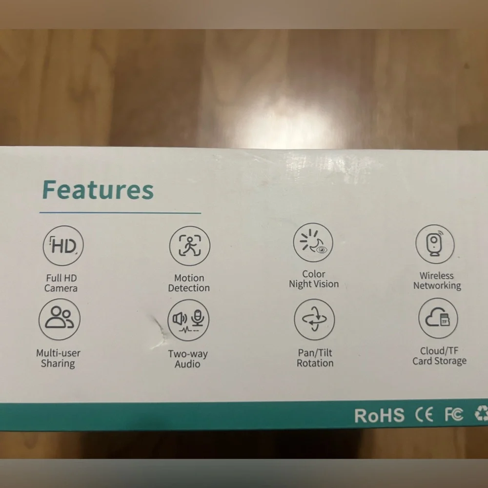 Wireless Security Light Bulb HD Camera